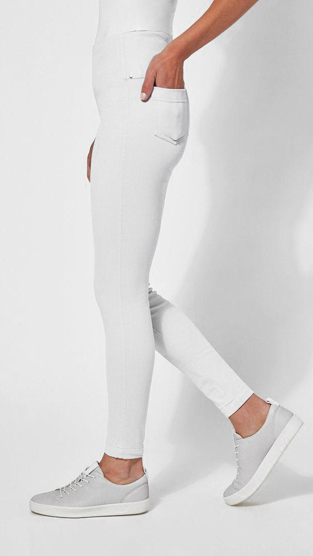 Toothpick Denim Lysse Leggings (White) – My Boutique