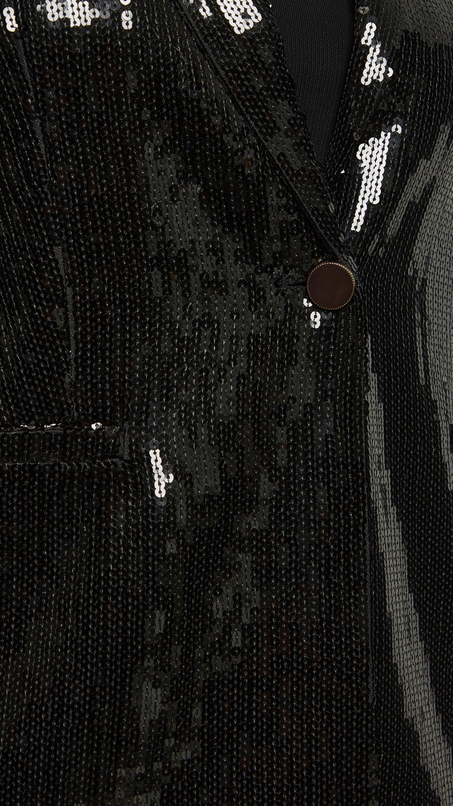 Sequin blazer by Mat | Black