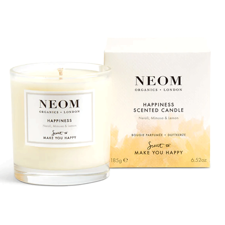 Neom organics 1-wick candle (3 luxury natural scents)