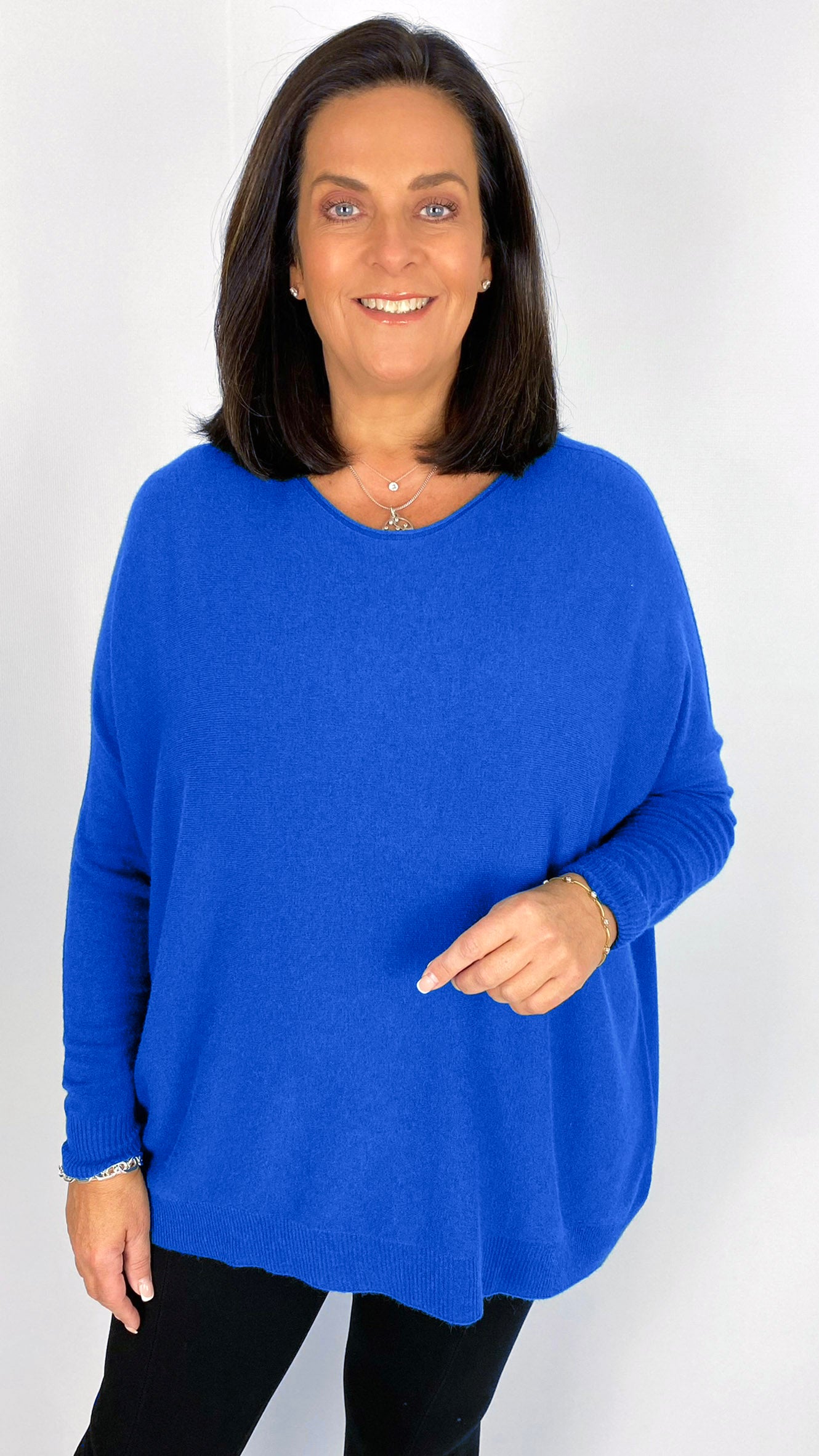 My classic soft feature-seam jumper (10 Colours)
