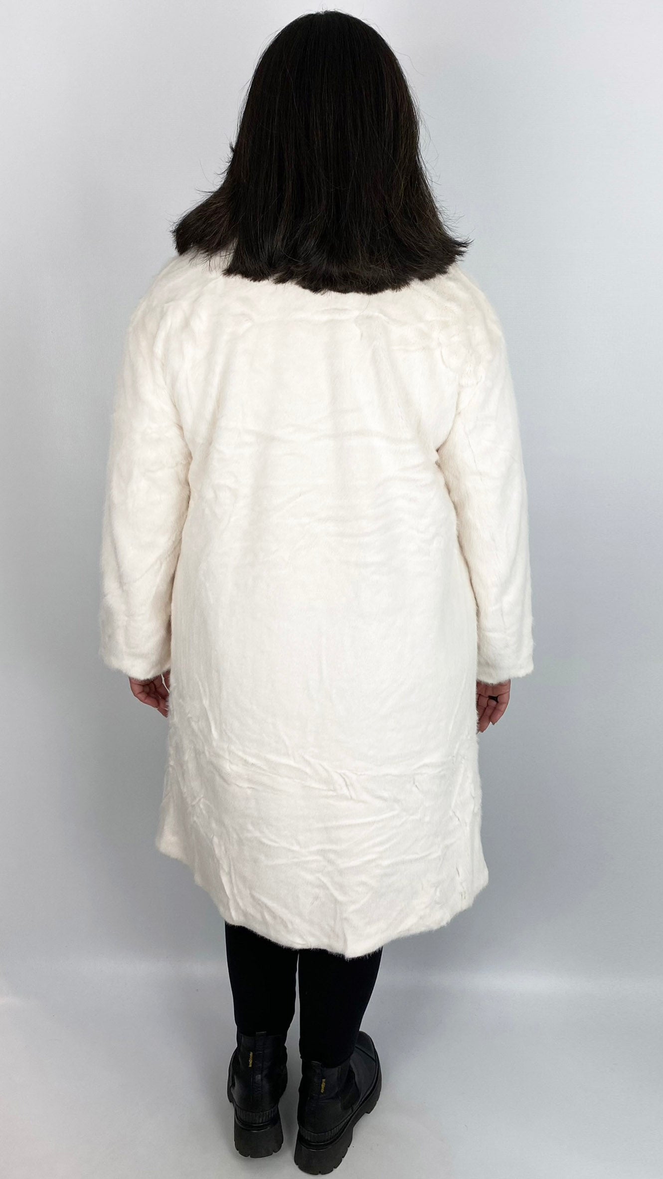 Faux Fur Midi Coat (2 Colours)