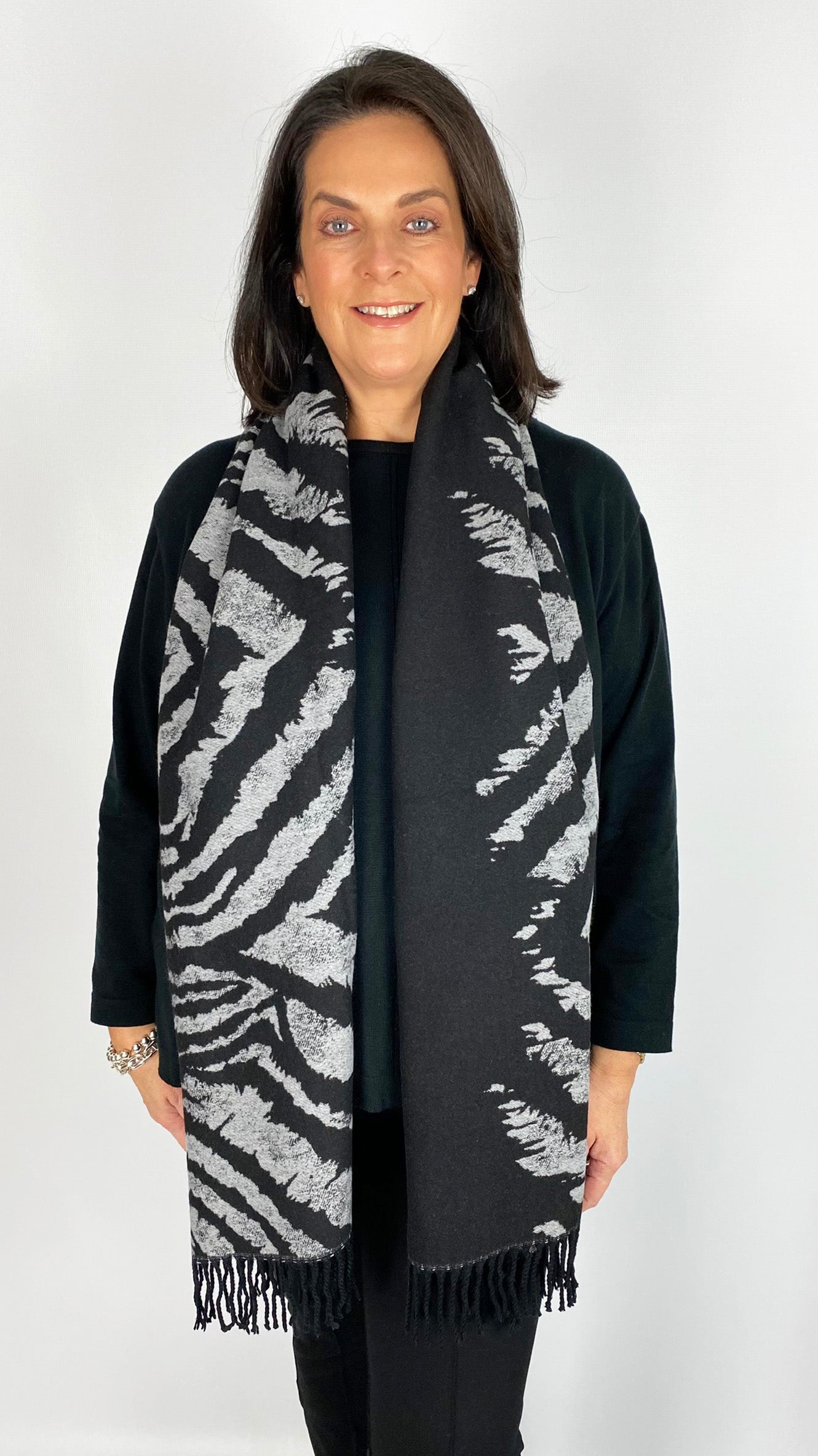 Ribbed edge side split turtle neck jumper (2 Colours) by Mat