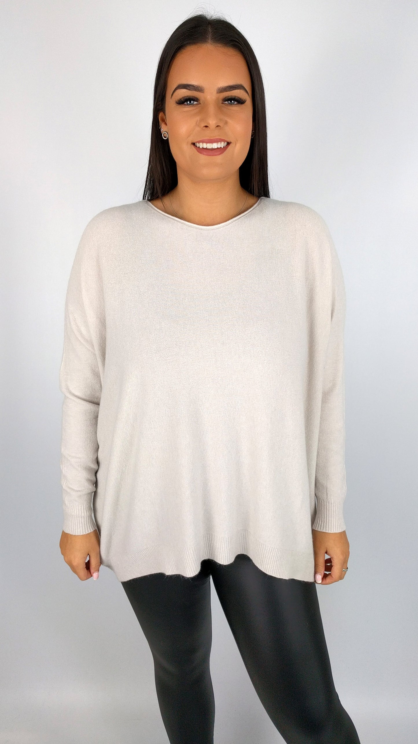 My classic soft feature-seam jumper (10 Colours)