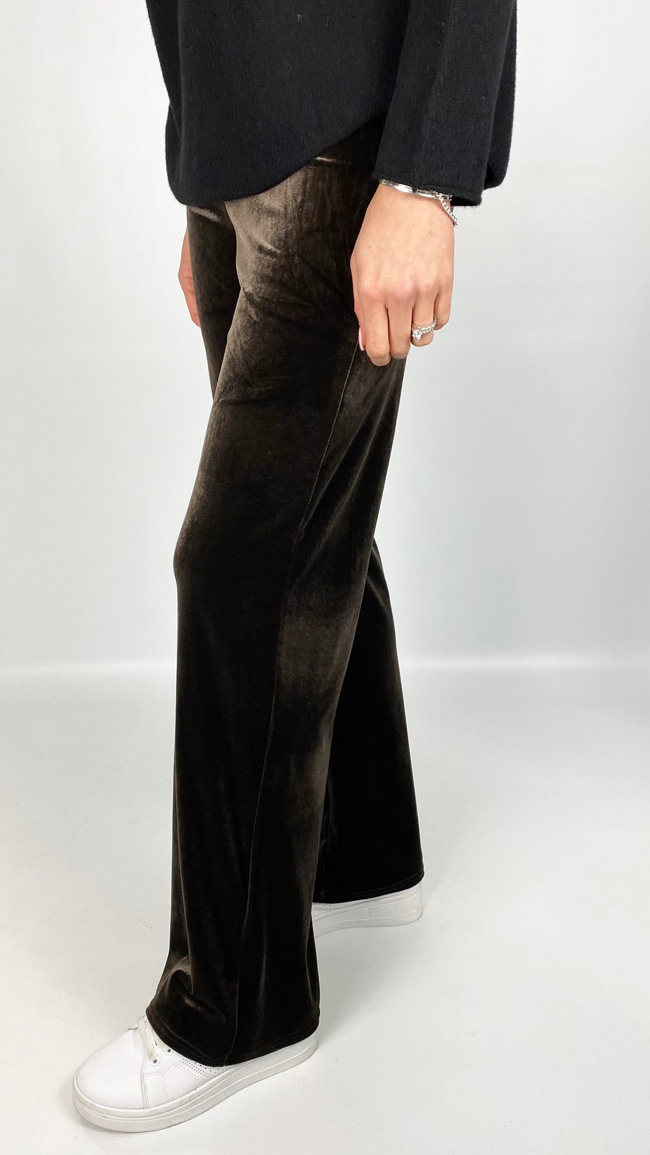 Silver cascade 2pc colour-match wide-leg lounge suit (5 Colours)