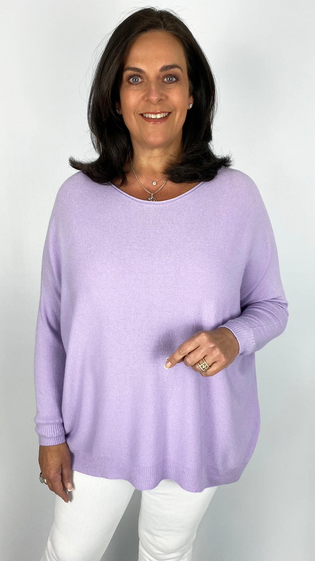 My classic soft feature-seam jumper (10 Colours)