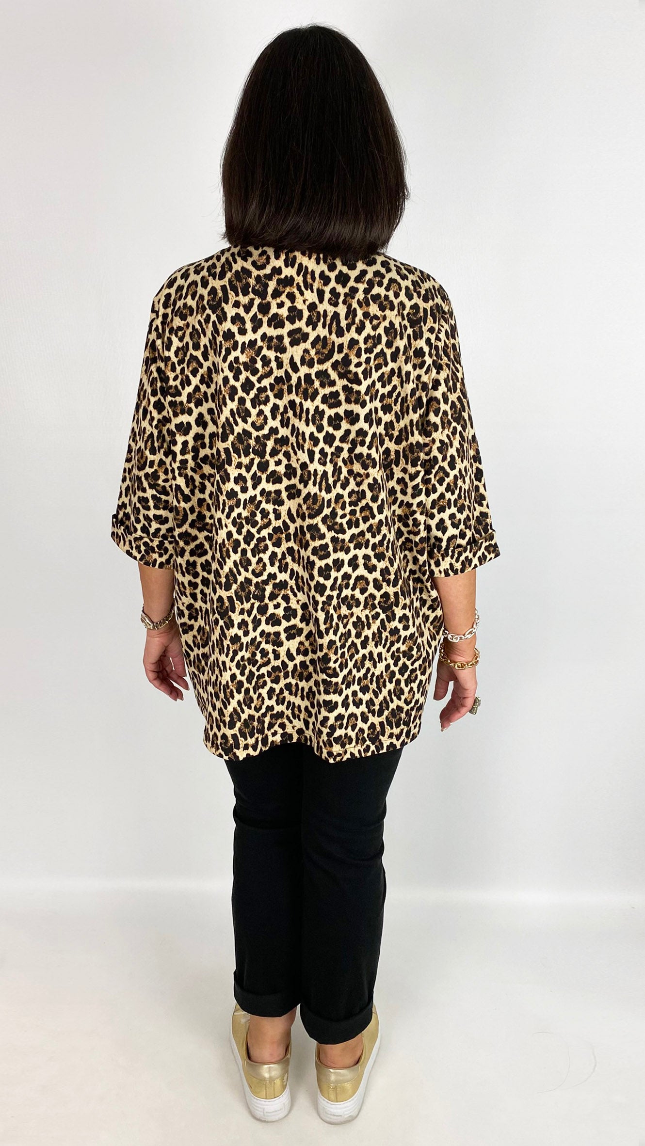 Relaxed fit edge-to-edge animal print jacket | 2 Colours | limited, back in!