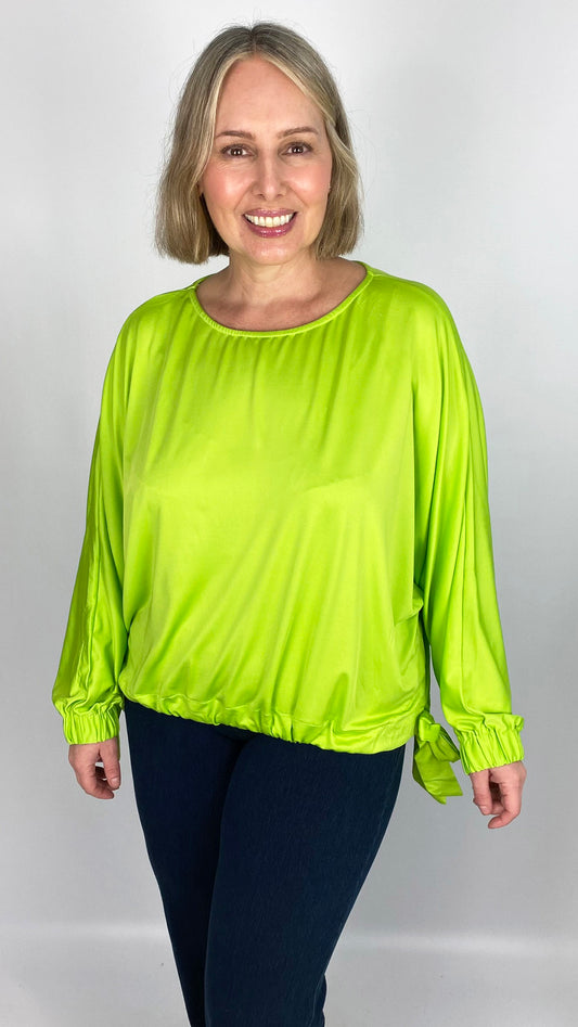 Drawstring side tie top by Malissa J (4 Colours)
