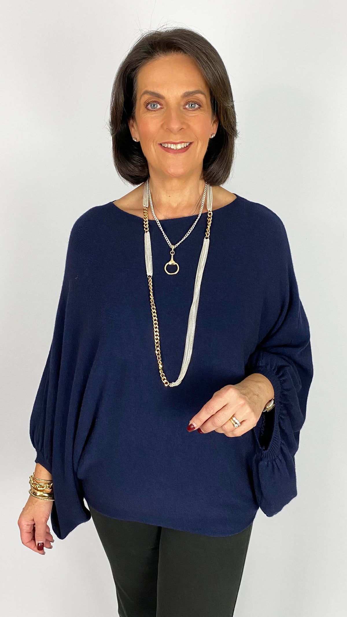 Balloon sleeve batwing jumper | 6 Colours