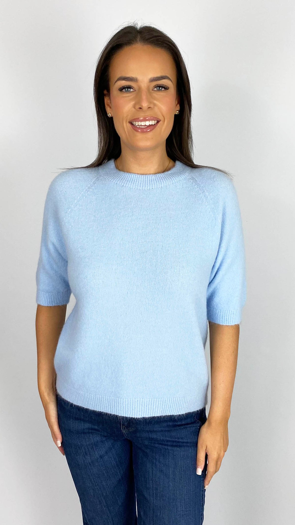 Short sleeve cosy-feel jumper | 5 Colours