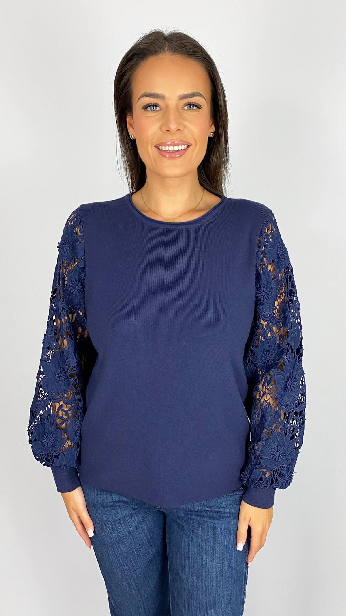 Crochet sleeve jumper | 5 Colours