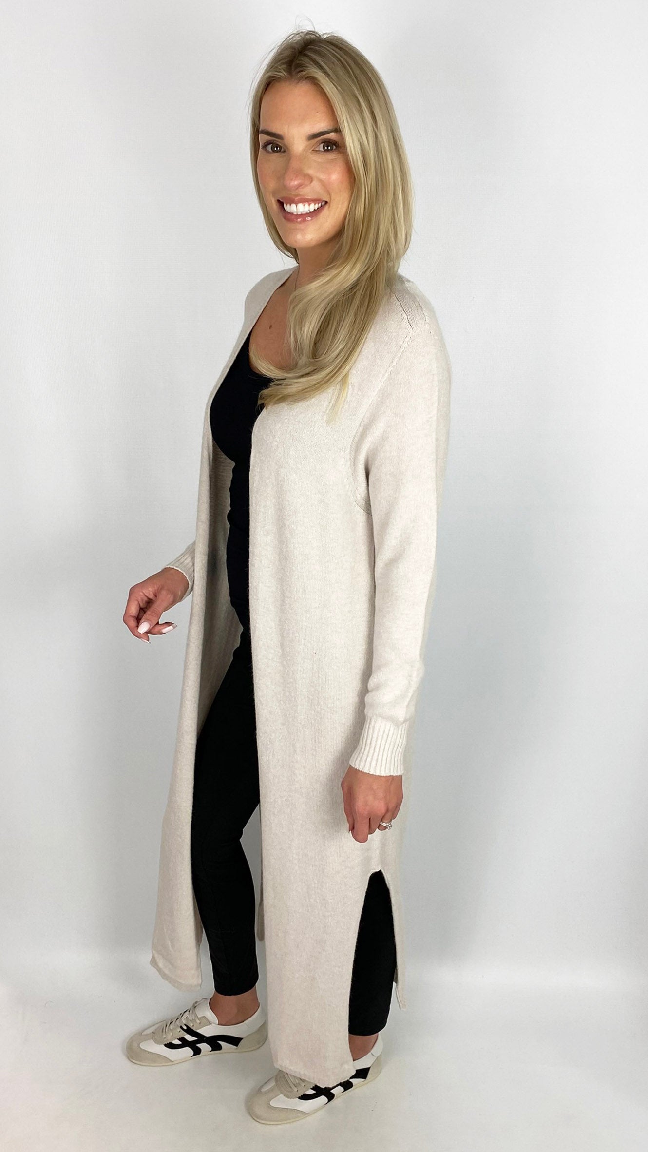 My split side longline cardigan | 3 Colours