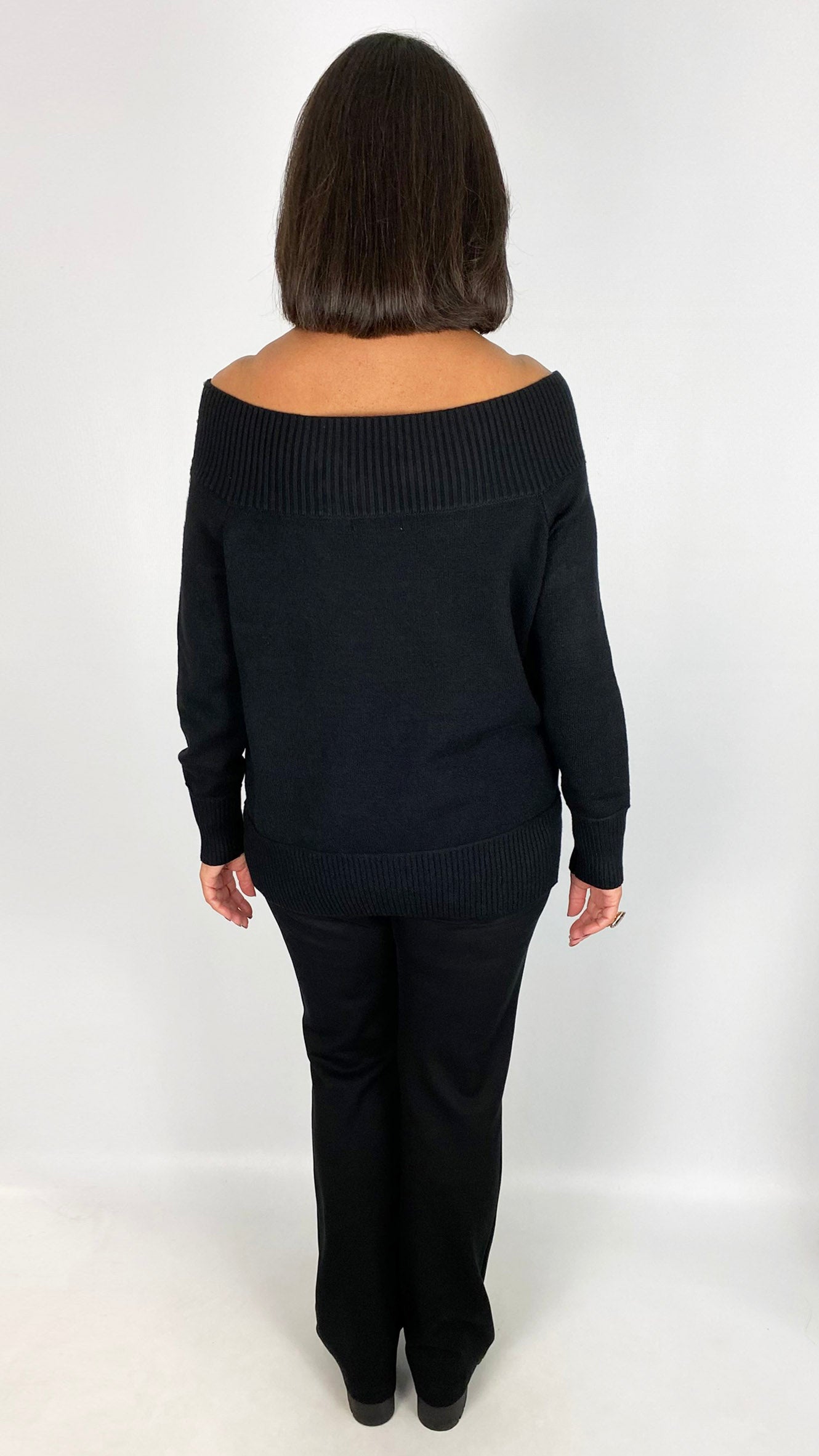 Crystal detail bardot jumper | 3 Colours | by Malissa J
