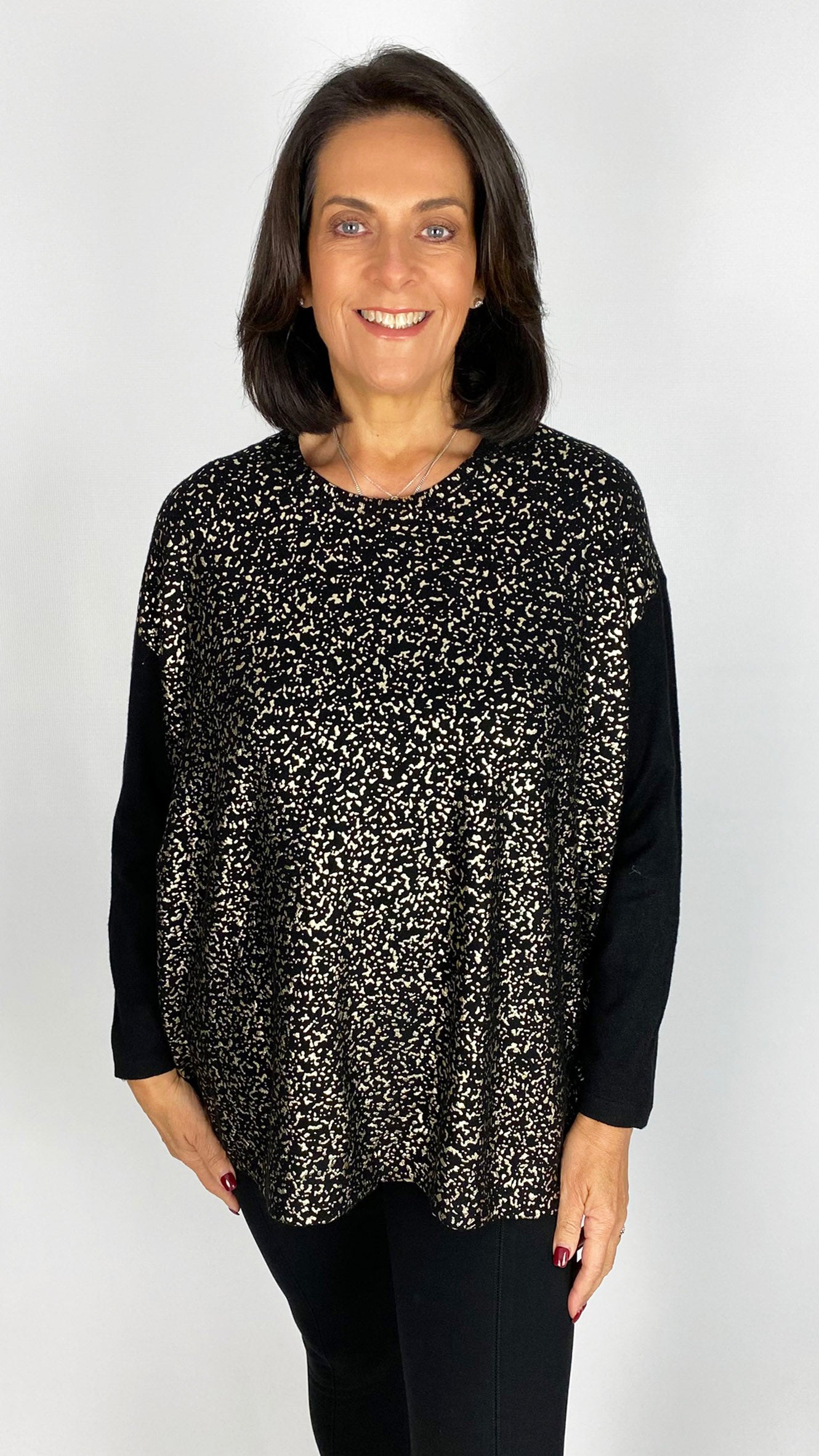 Scattered gold foil jumper | 4 Colours