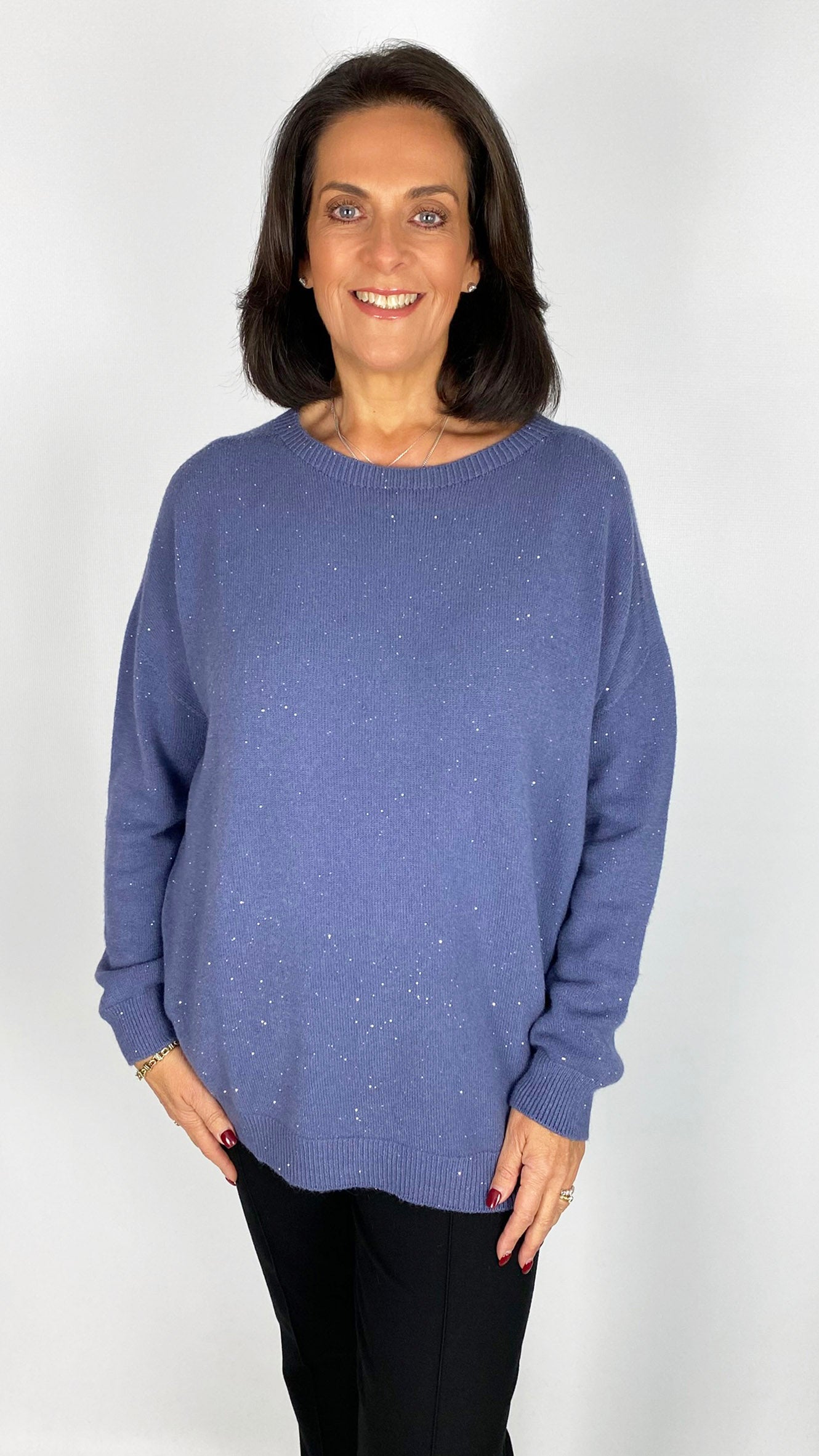My sparkle crew neck jumper | 6 Colours | new! AW25