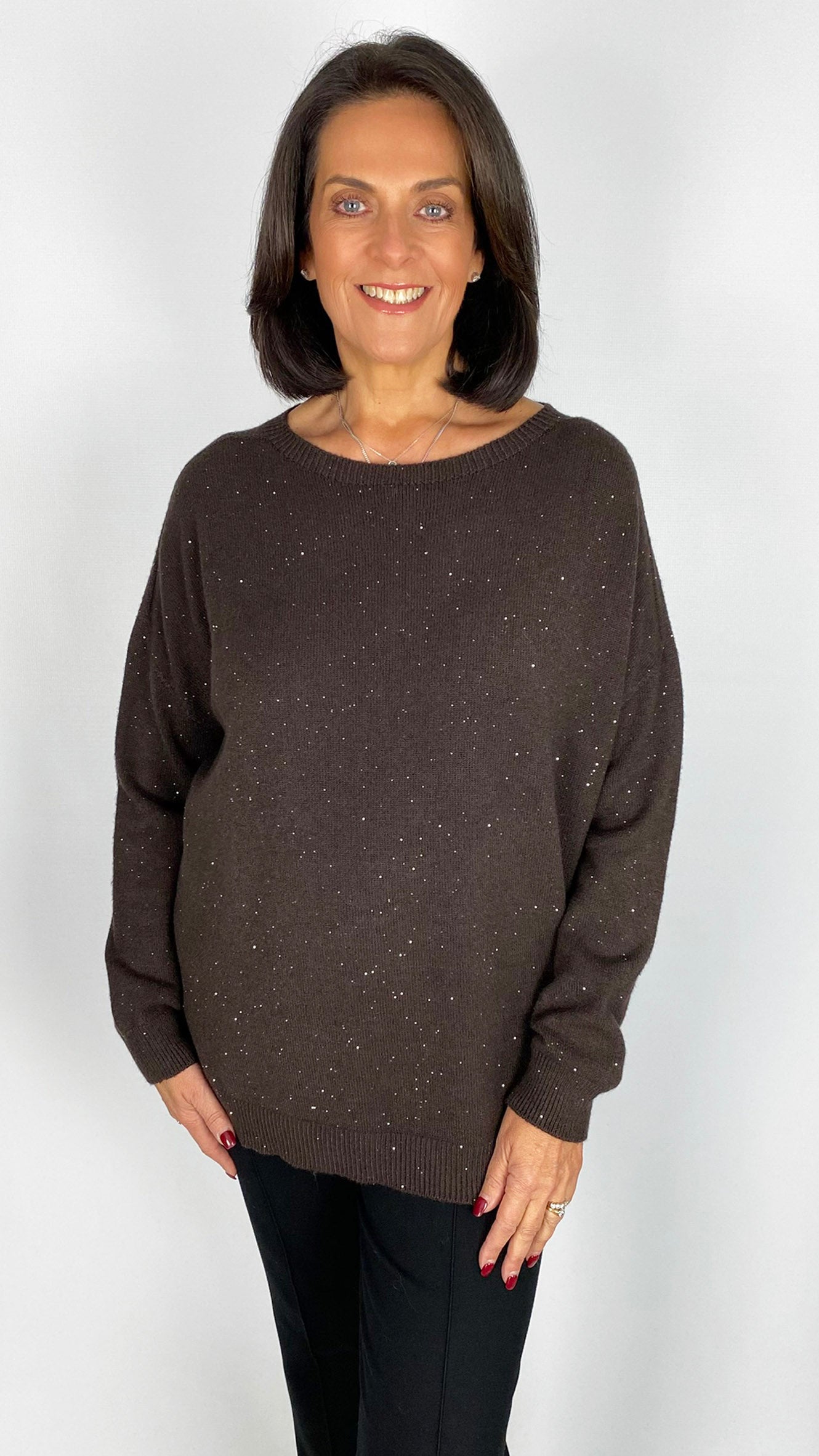 My sparkle crew neck jumper | 6 Colours | new! AW25