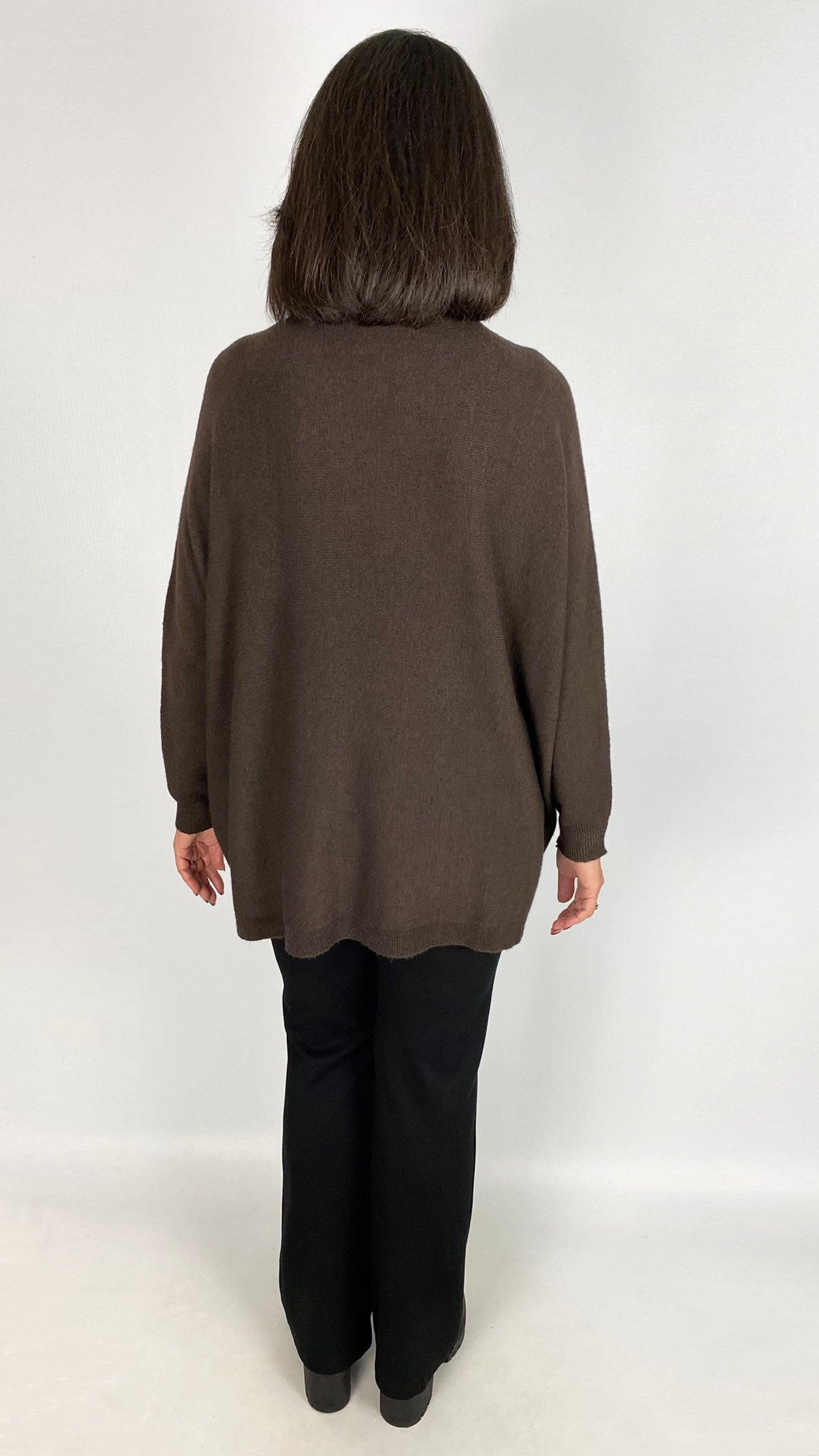 My ribbed centre-seam turtle neck jumper | 6 Colours | back for AW25