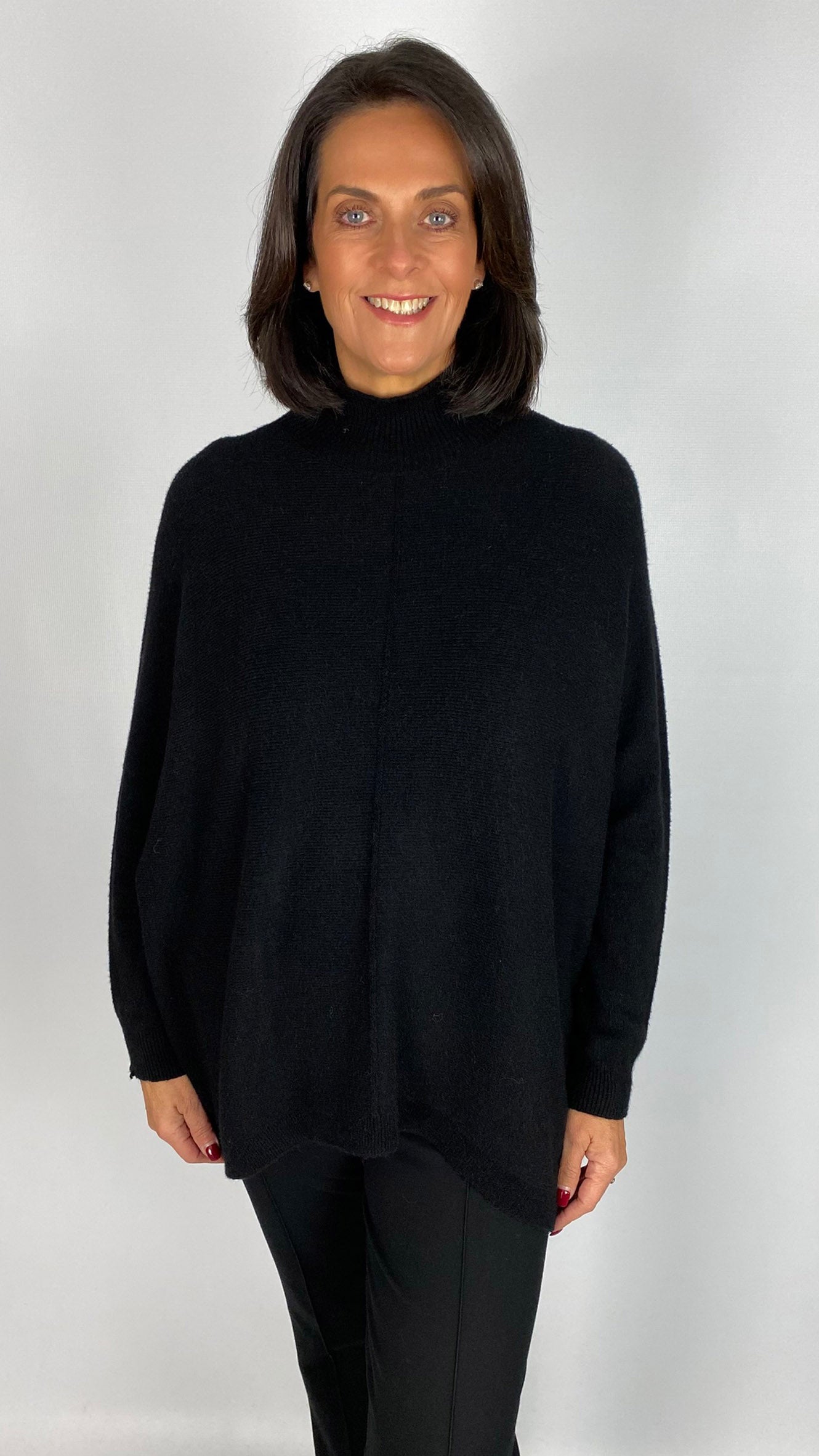 My ribbed centre-seam turtle neck jumper | 6 Colours | back for AW25