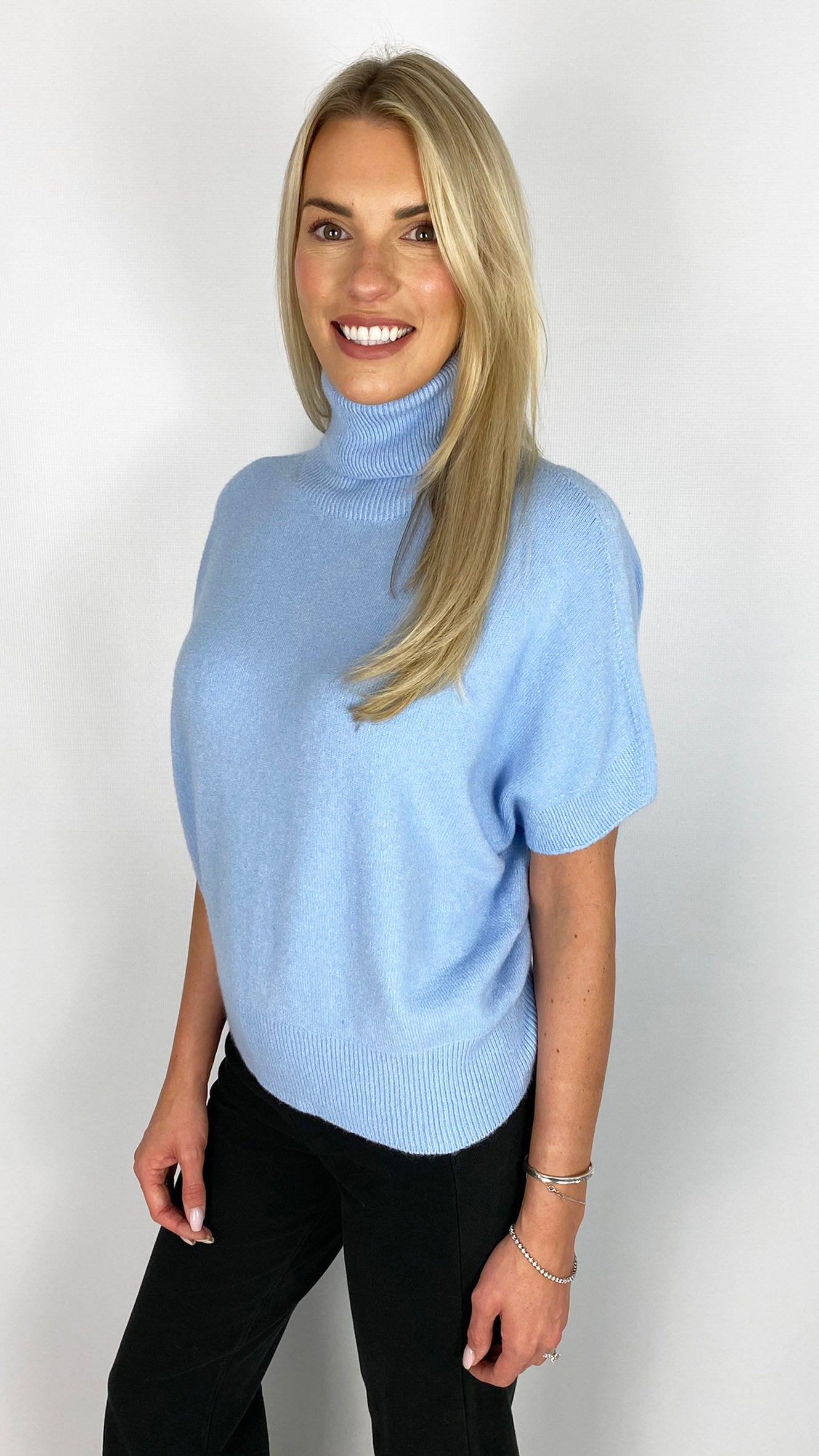 My short sleeve rollneck jumper | 3 Colours