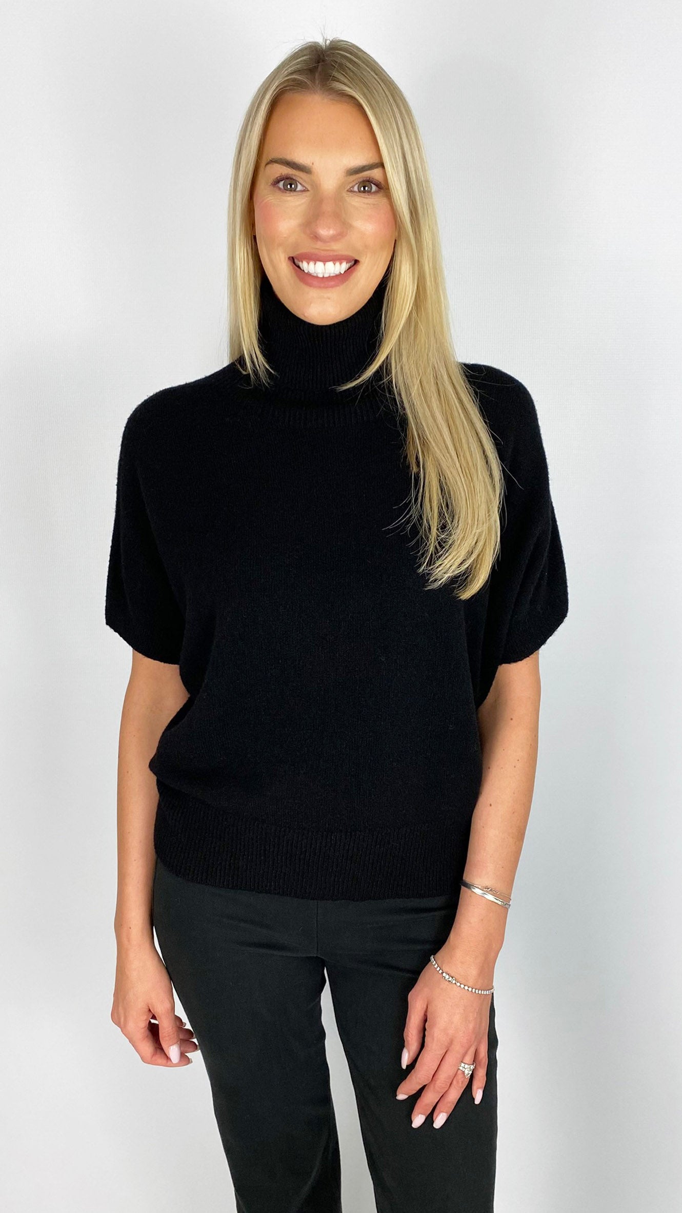 My short sleeve rollneck jumper | 3 Colours