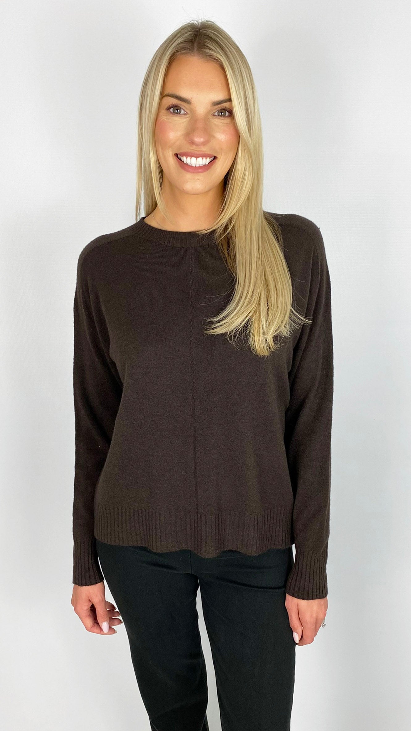My centre-seam crew jumper | 6 Colours