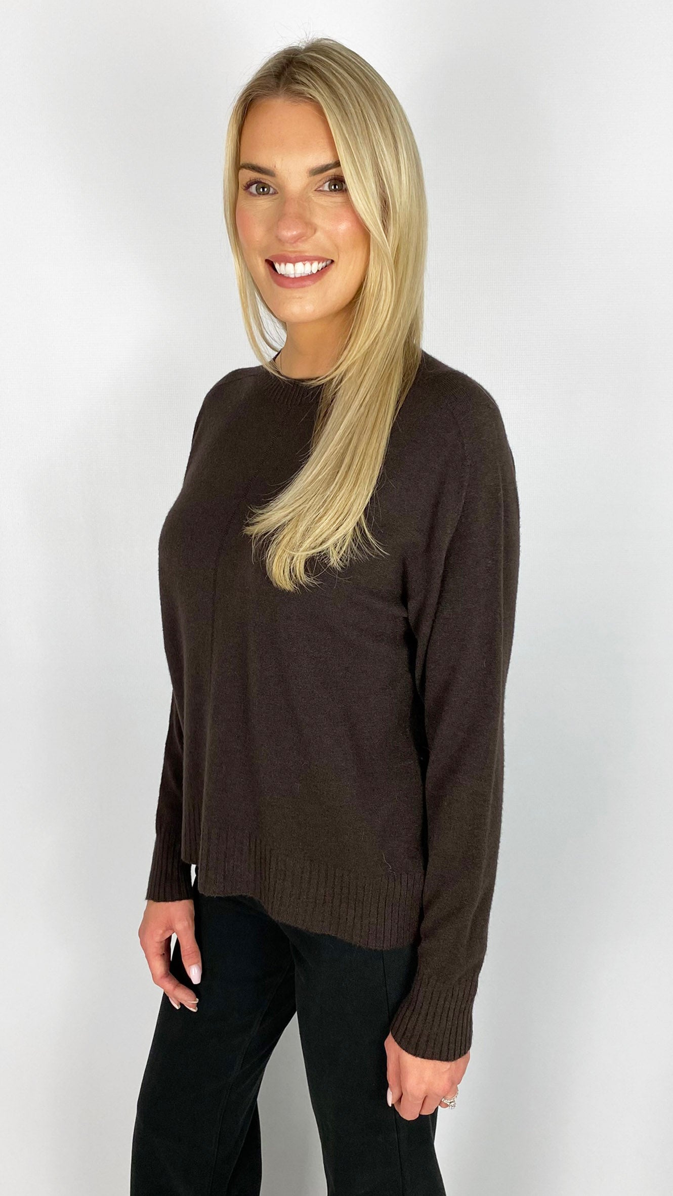 My centre-seam crew jumper | 6 Colours