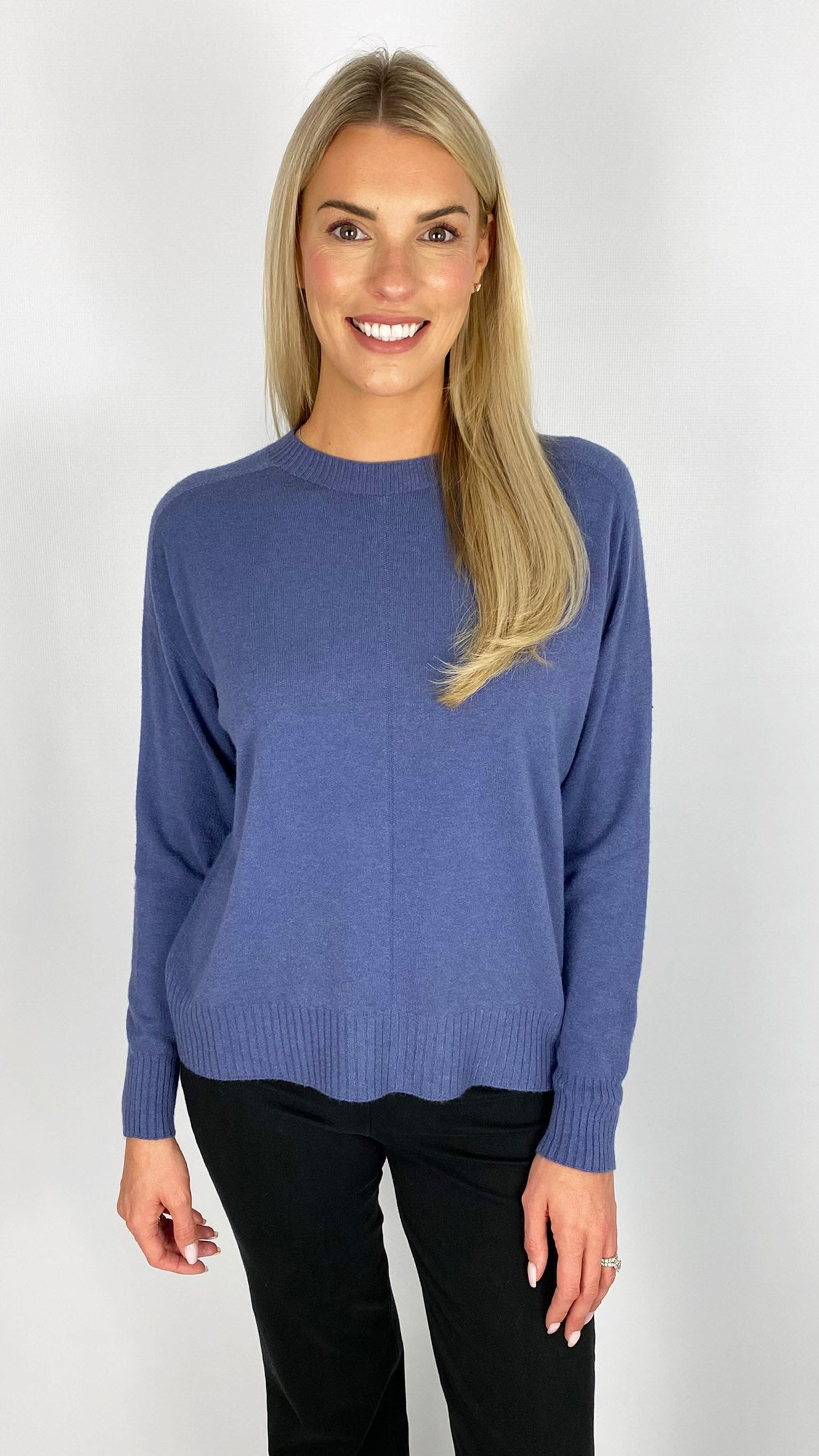My centre-seam crew jumper | 6 Colours