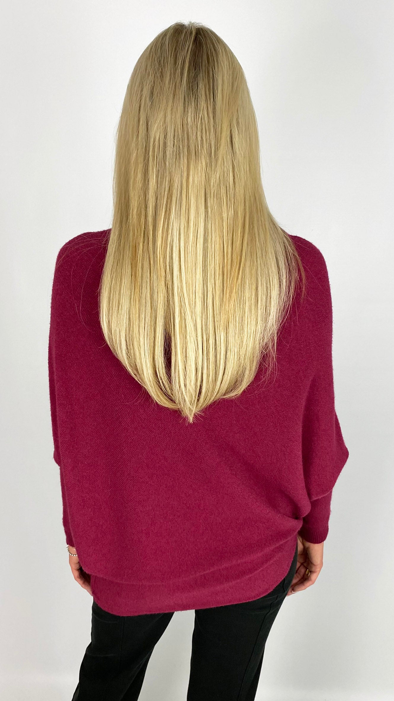 My cowl neck asymmetric jumper | 3 Colours