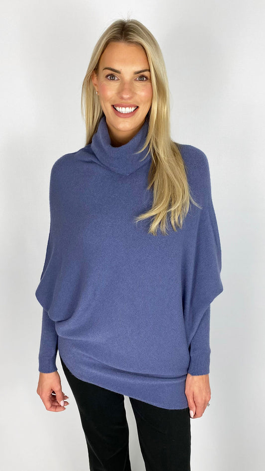 My cowl neck asymmetric jumper | 3 Colours