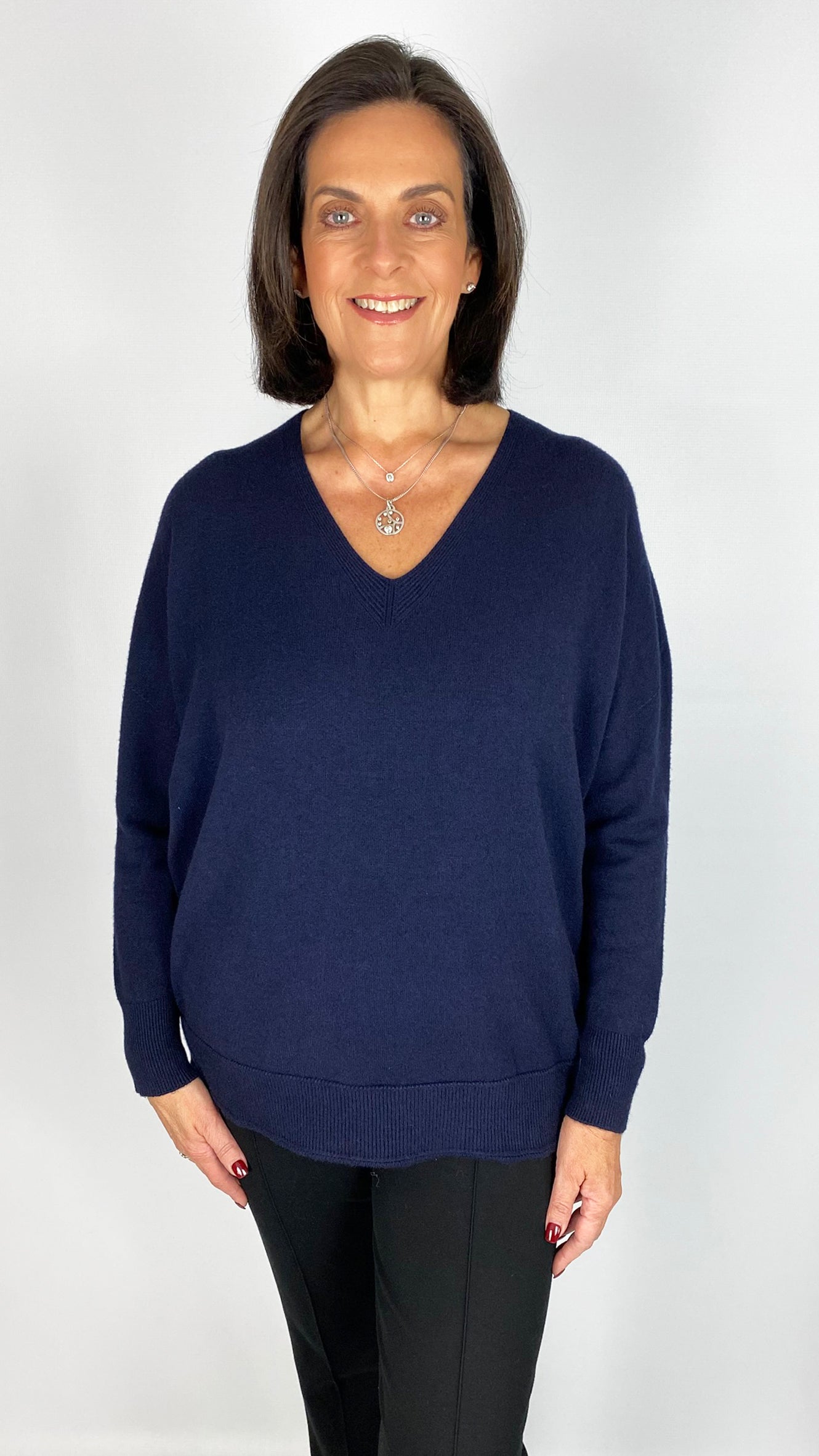 My ribbed edged v-neck jumper | 9 Colours | back in + new colours added!