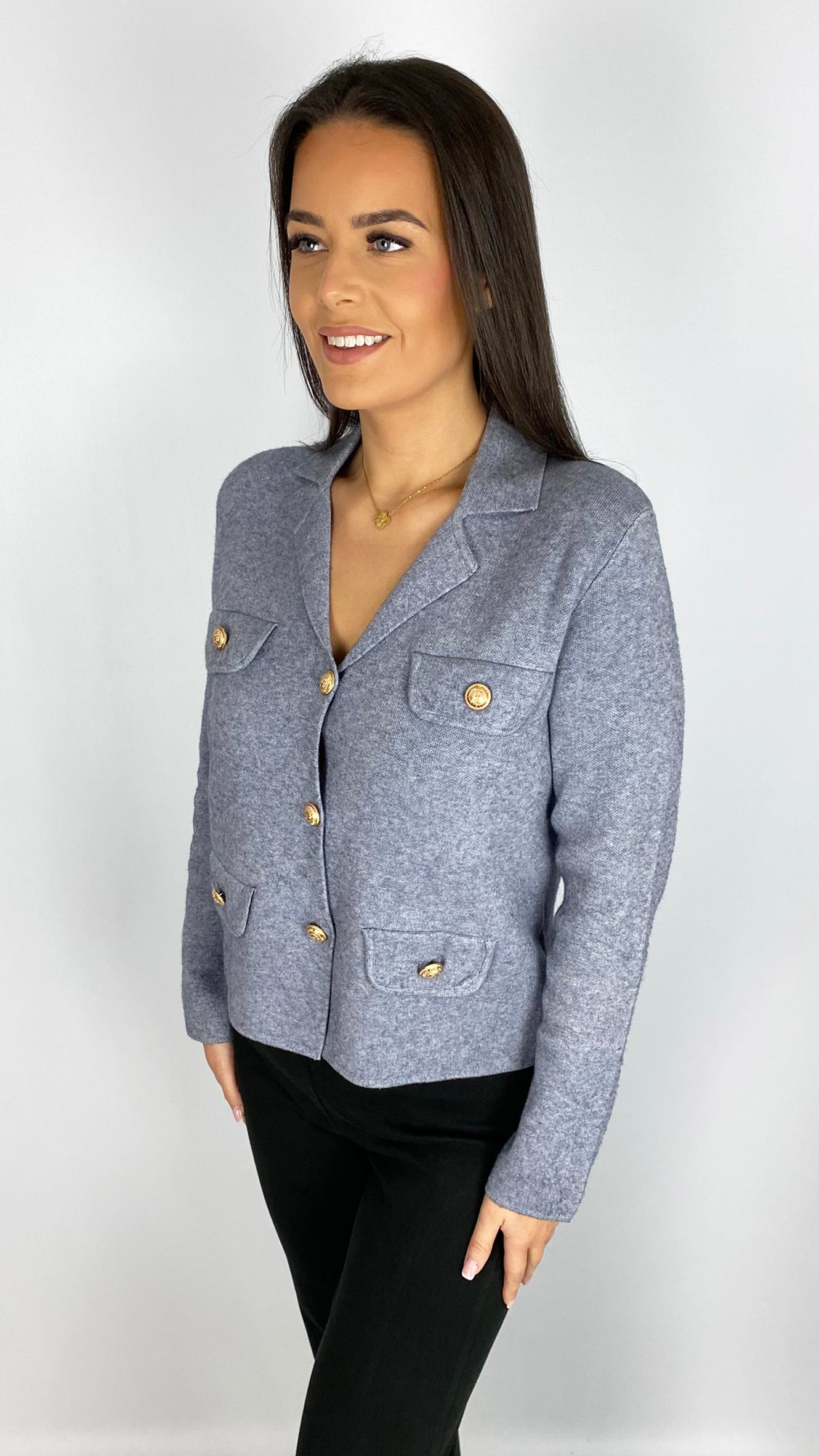 Fine knitted Parisienne jacket | 4 Colours
