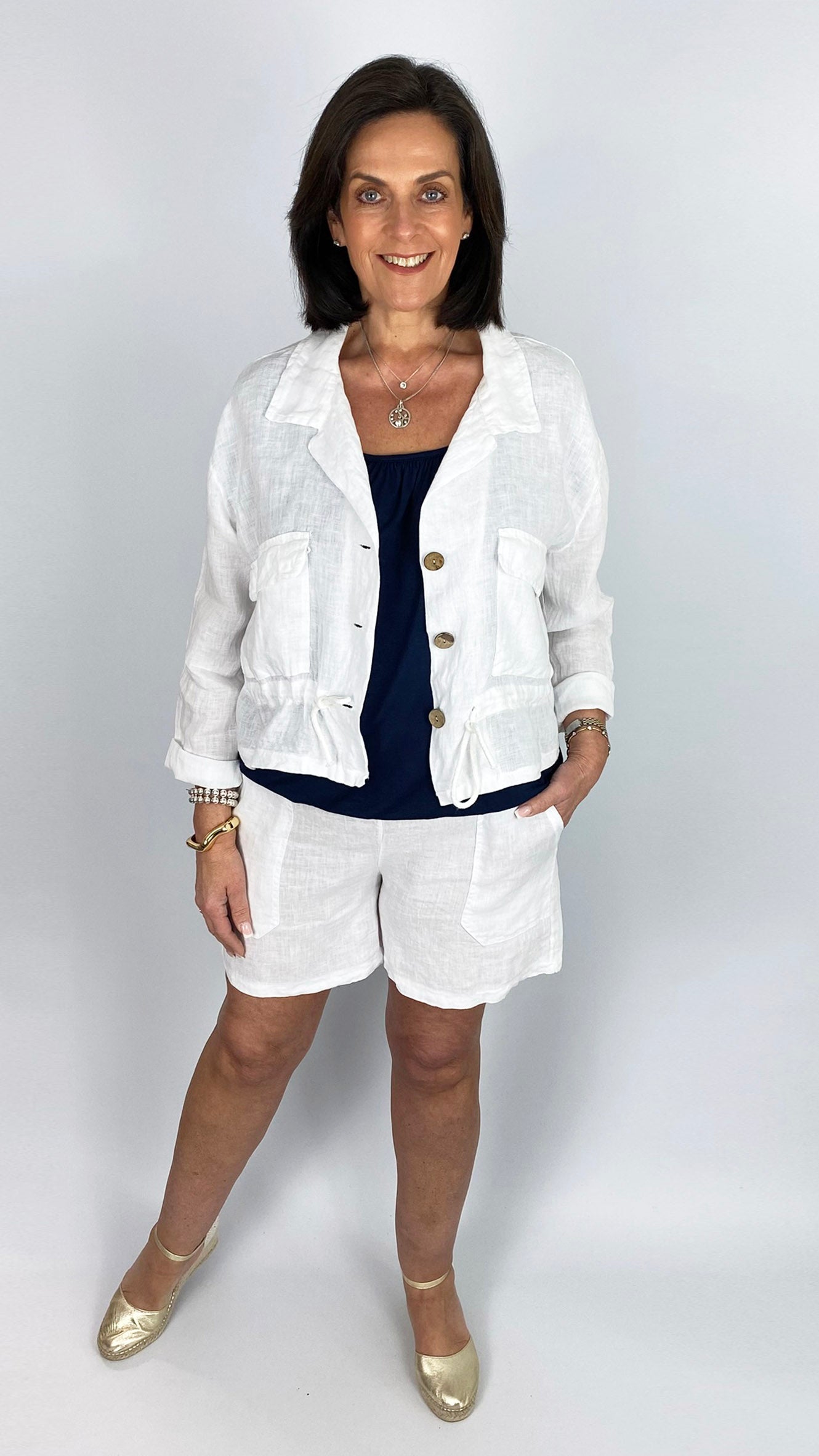 Pure linen shorts | 3 Colours