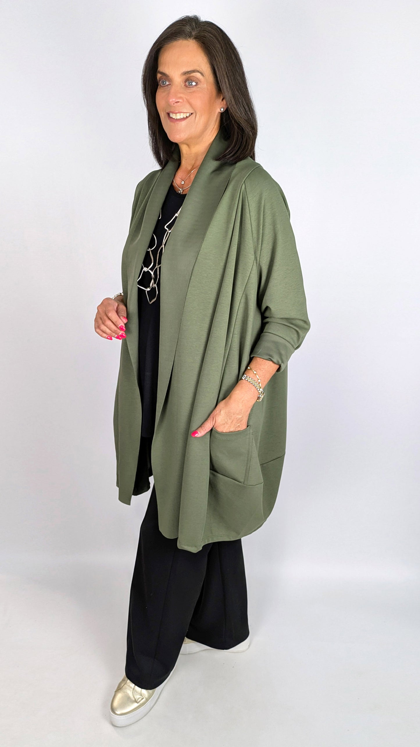 Waterfall edge 2 edge Jacket | 4 Colours