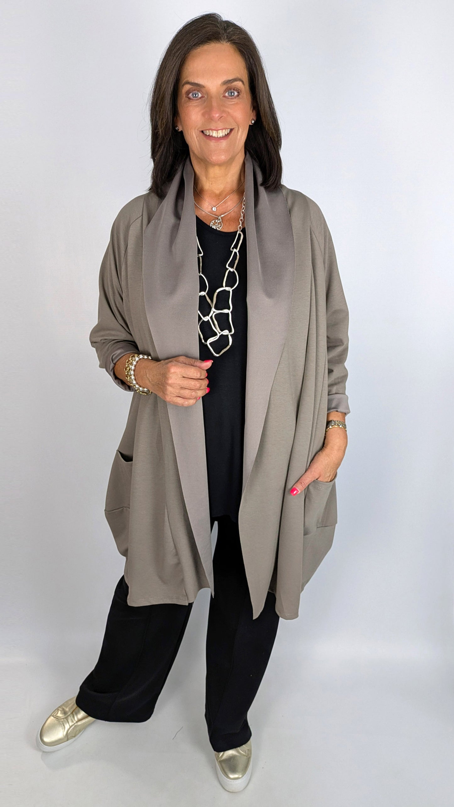 Waterfall edge 2 edge Jacket | 4 Colours