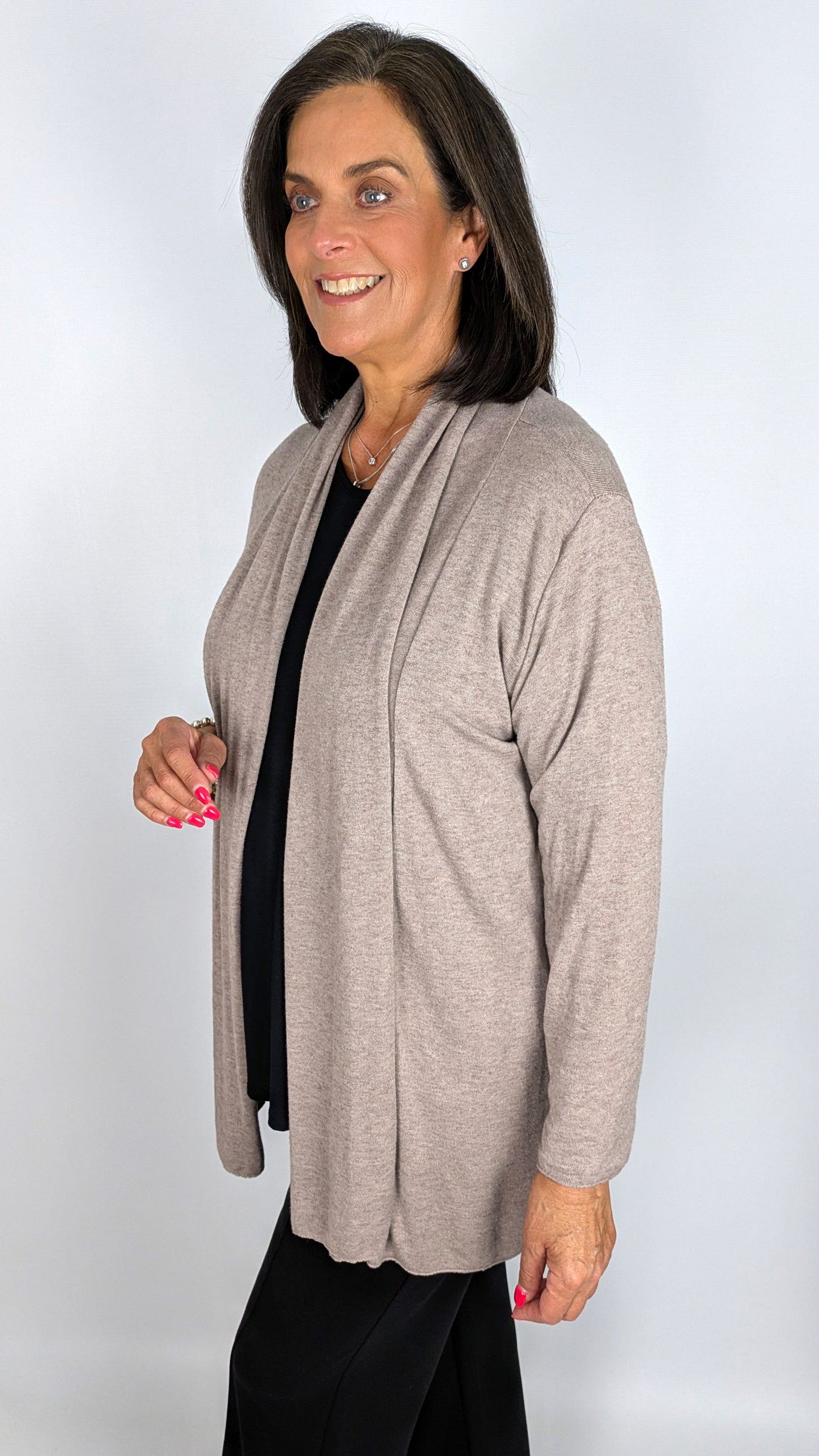 Edge 2 edge midi cardigan | 4 Colours