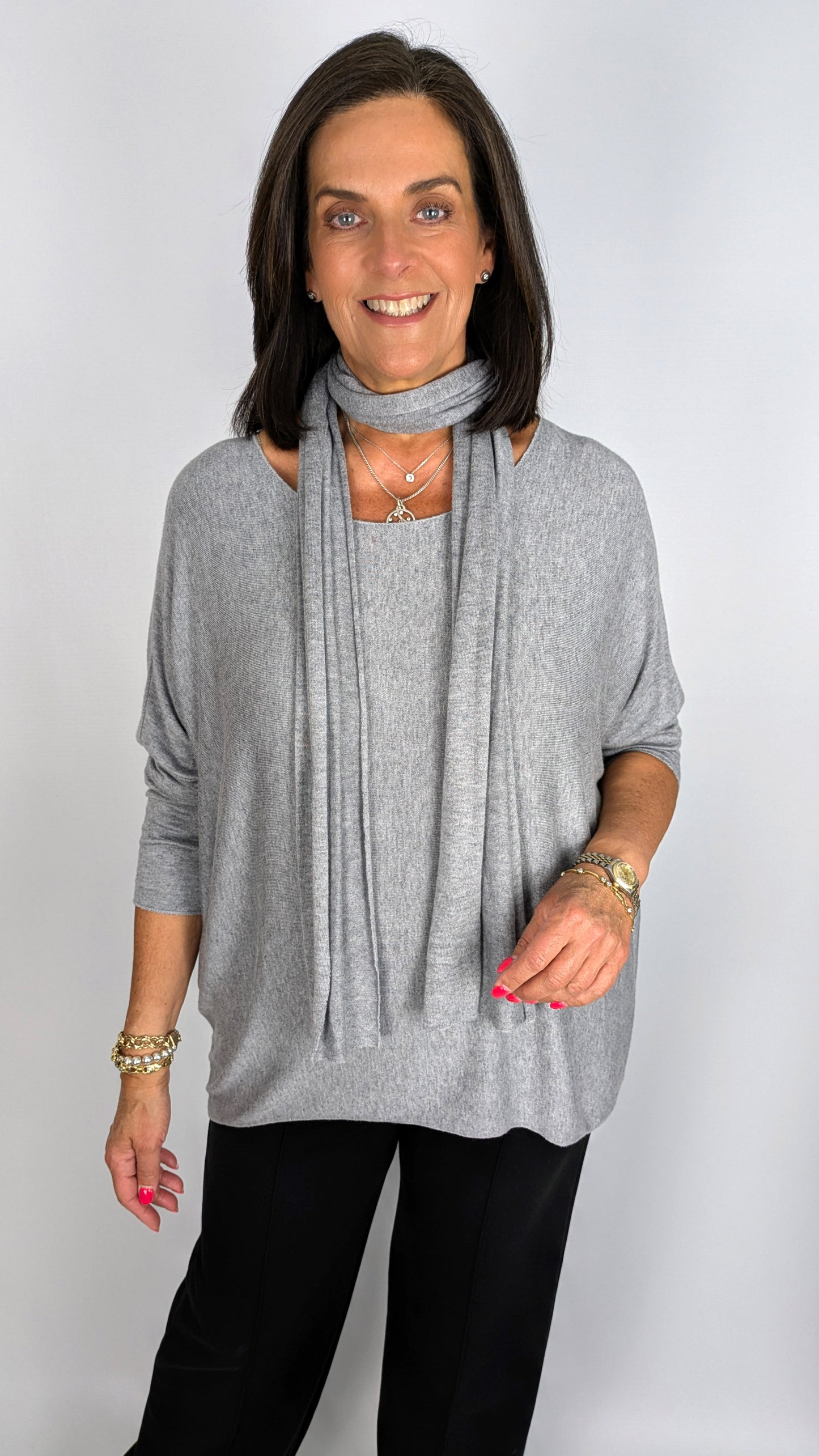 Essential LW jumper & scarf | 8 Colours