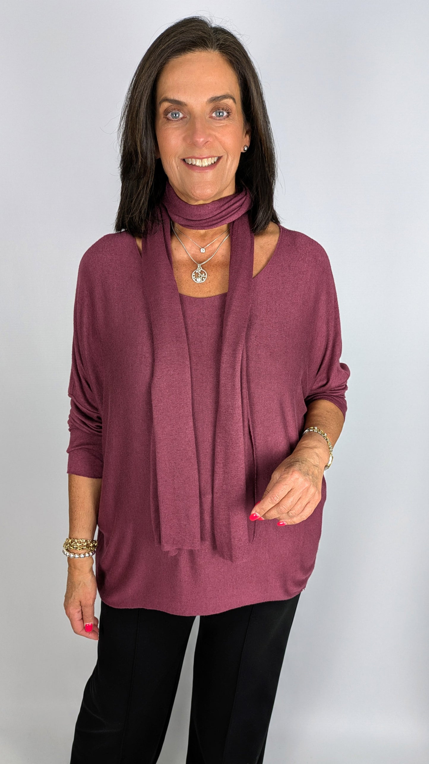 Essential LW jumper & scarf | 8 Colours