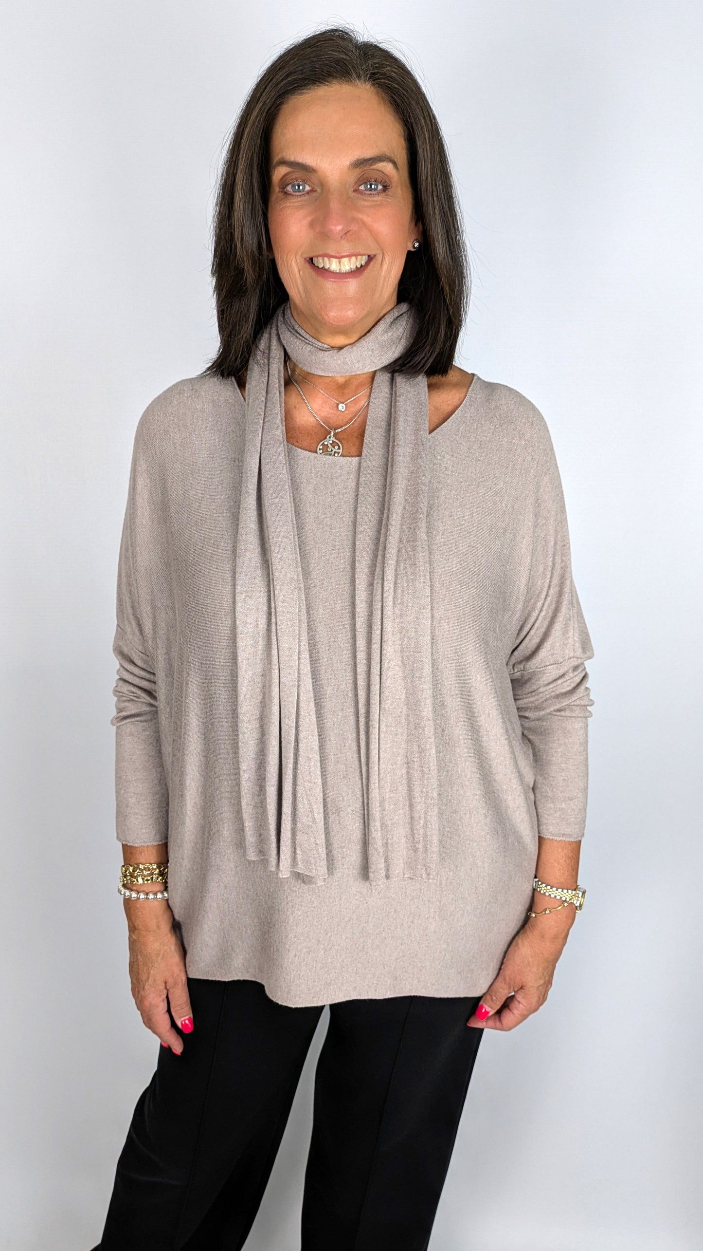 Essential LW jumper & scarf | 8 Colours