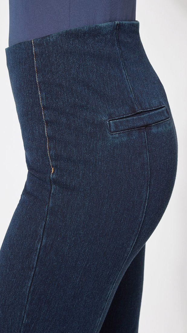 Pull-on Denim Trouser | Indigo | by Lysse NY | SS25