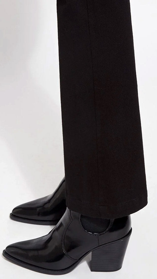Bootcut denim leggings | Black | by Lysse NY | AW25/6