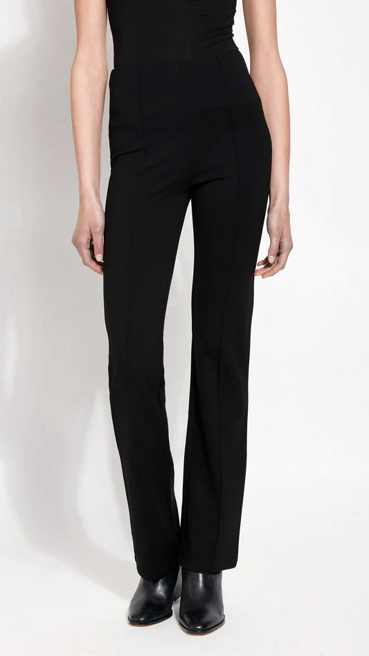 Wider-leg Ponte pants | Black | by Lysse NY | AW25/6 | limited!