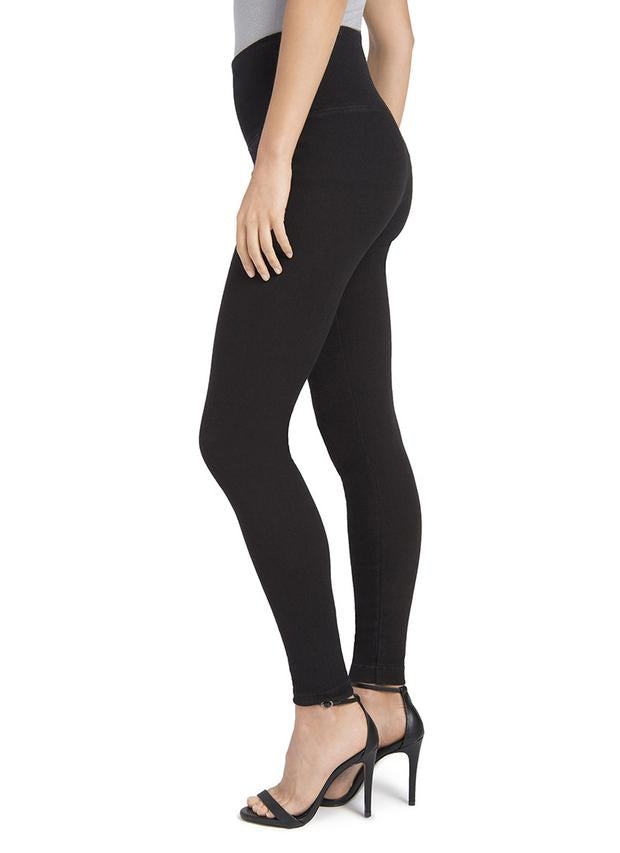 High-waist Denim 6175 Lysse Leggings (Black)