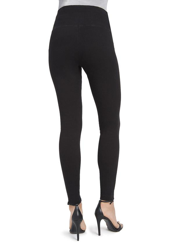 "6175" high-waist denim leggings | Black | by Lysse NY | AW25/6