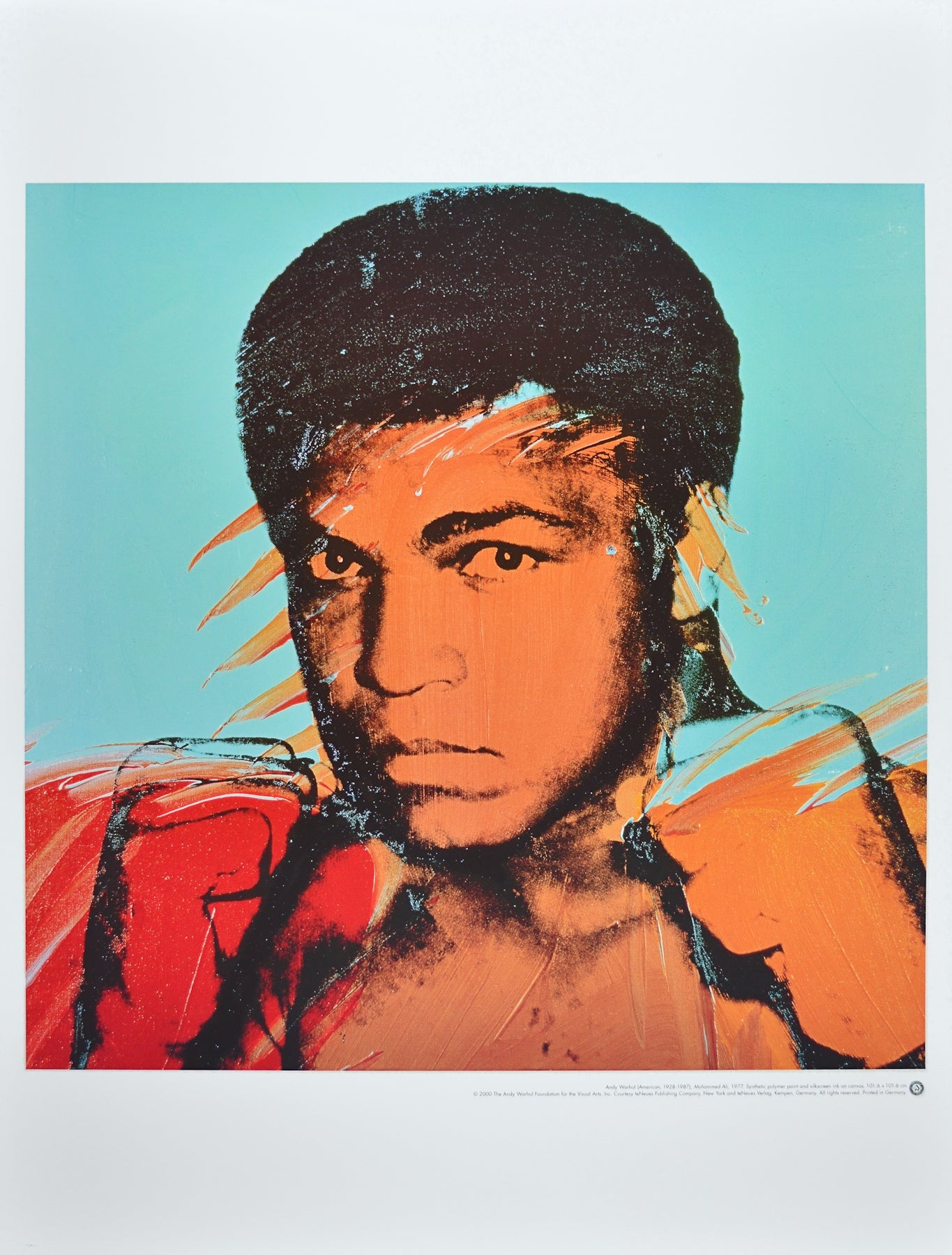 Andy Warhol | 2000 | Muhammad Ali | Authorised Foundation Issue Original Vintage Lithograph