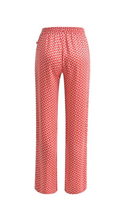 Printed pants | Rosé print | by Smith & Soul