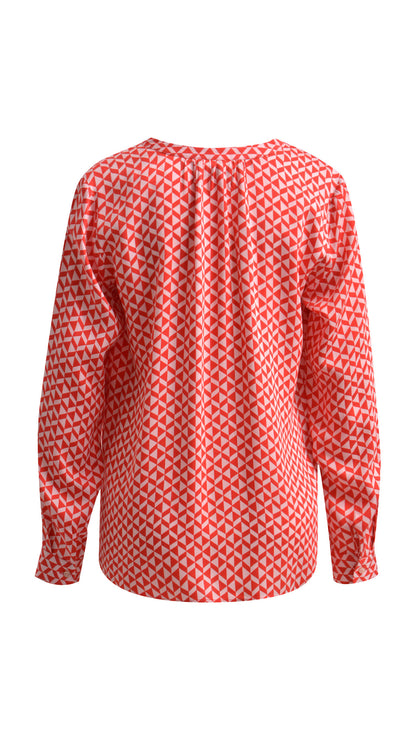 New Vince blouse | Rosé print | by Smith & Soul