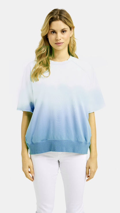 Shortsleeve Sweatshirt Dip Dye | 2 Colours | by Smith & Soul