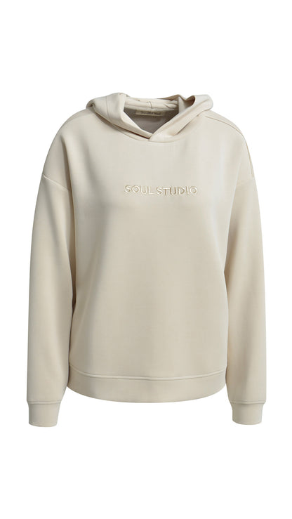 Soul studio hoodie | Sand | by Smith & Soul
