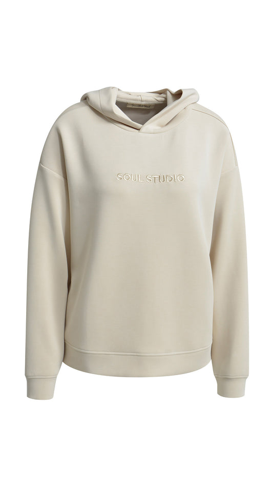 Soul studio hoodie | Sand | by Smith & Soul