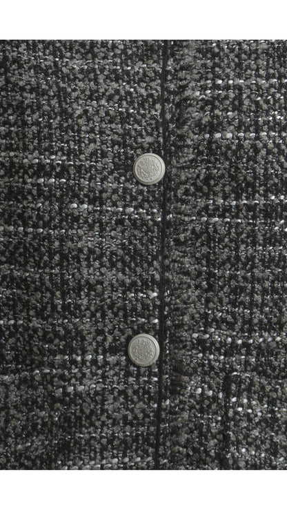 Tweed jacket by Smith & Soul (Black Print)