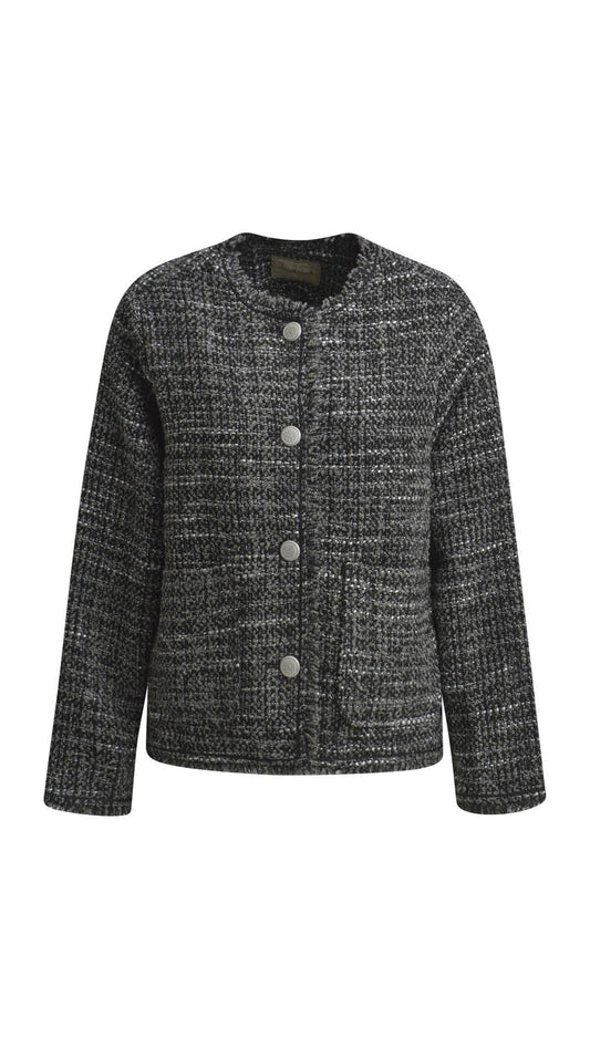 Tweed jacket by Smith & Soul (Black Print)